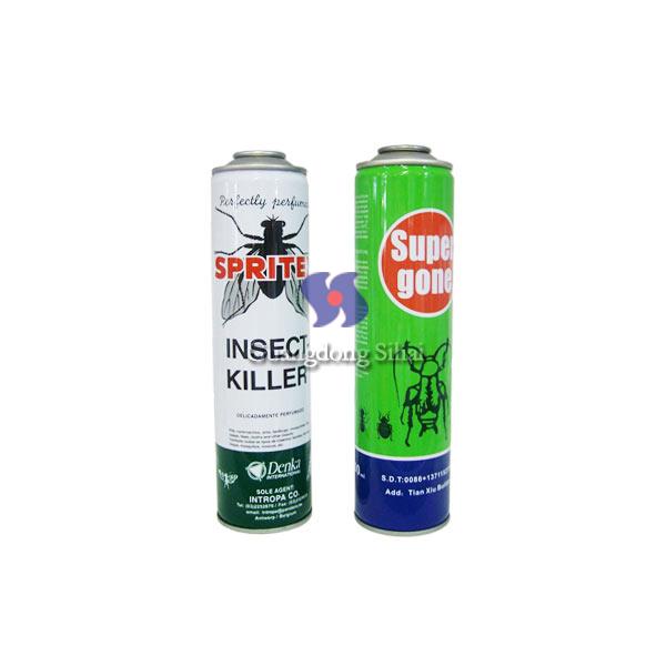 fly insecticide spray tin can