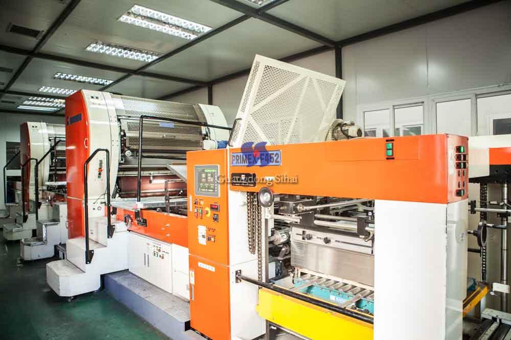 Guangdong Sihai printing lines for aerosol can