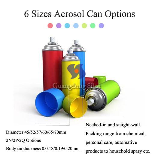 aerosol tin can