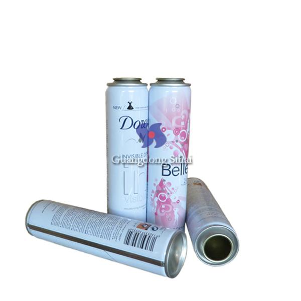 deodorant spray tin can