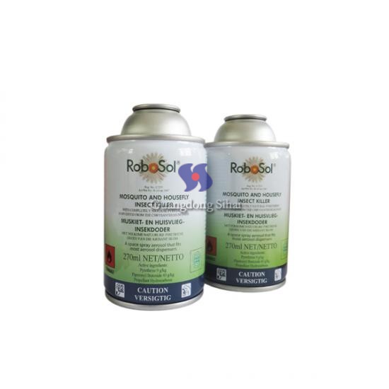 China OEM Lata de lata vazia para o metal da lata de lata do aerossol do insecticida com impressão feita sob encomenda Fabricante