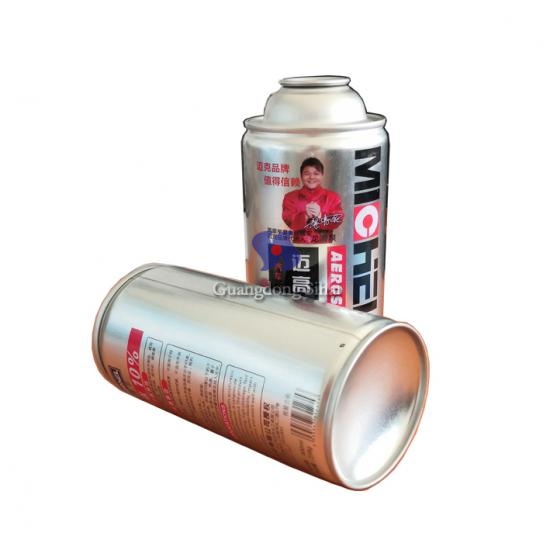 China OEM Lata de lata vazia do aerossol / lata vazia da folha de flandres do metal / lata vazia da lata de pulverizador Fabricante