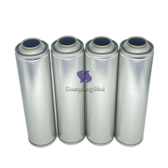 metal material aerosol tin can
