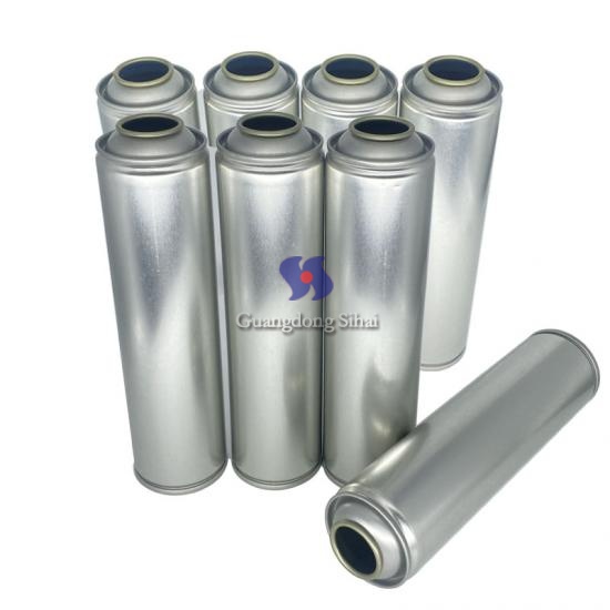 metal material aerosol tin can