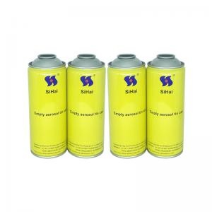 Empty Aerosol tin can