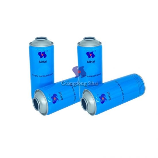 Lata de tinta spray aerossol vazia de 65 mm x 158 mm com impressão personalizada