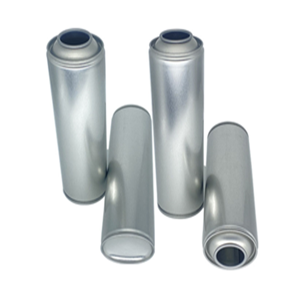 Lata de tinta spray fabricada de 45/52/57/60/65/70 mm com gargalo para aerossol vazio