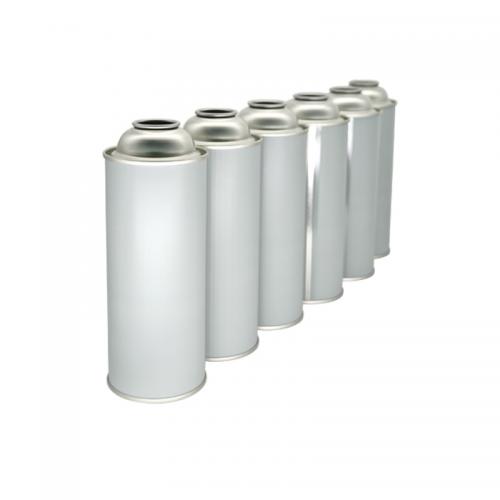 Fabricante OEM Refillable Empty Tinplate Cans 65mm Can 159mm Butane Gas 220g Aerosol Tin Can da China