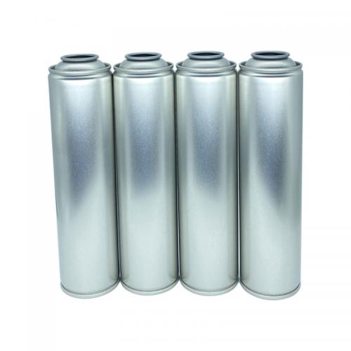 Fabricante OEM Good Quality 52x195mm Clear Lacquer Empty Aerosol Spray Tin Cans with Inner Lacquer da China