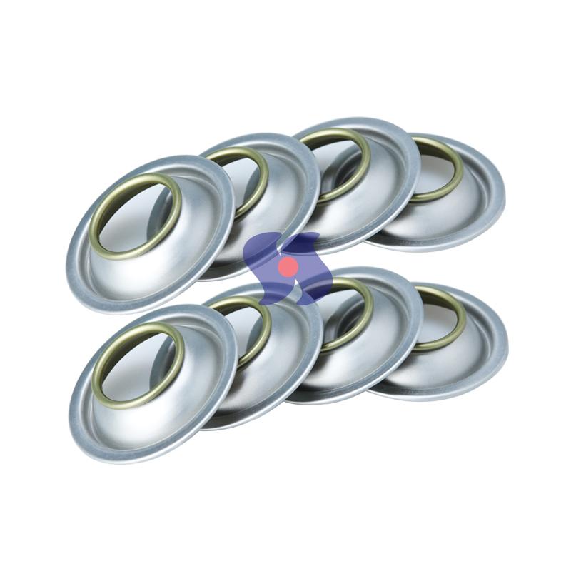 Lata de aerossol laqueada com diâmetro de 45/52/57/60/65/70 mm.